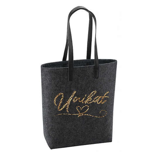 Filz Tasche - Unikat Druck