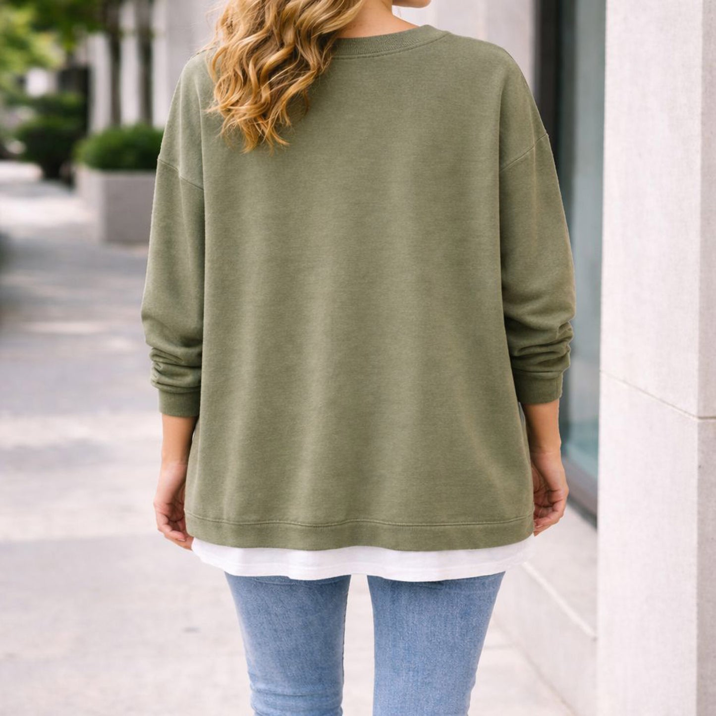 Sweatshirt mit Kapuze - Beautiful - Tragbar bis Größe 46