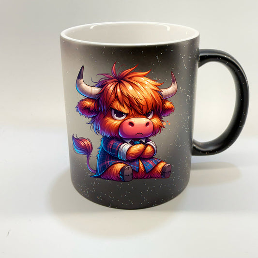 Tasse - Magic Tasse Schwarz - Stier