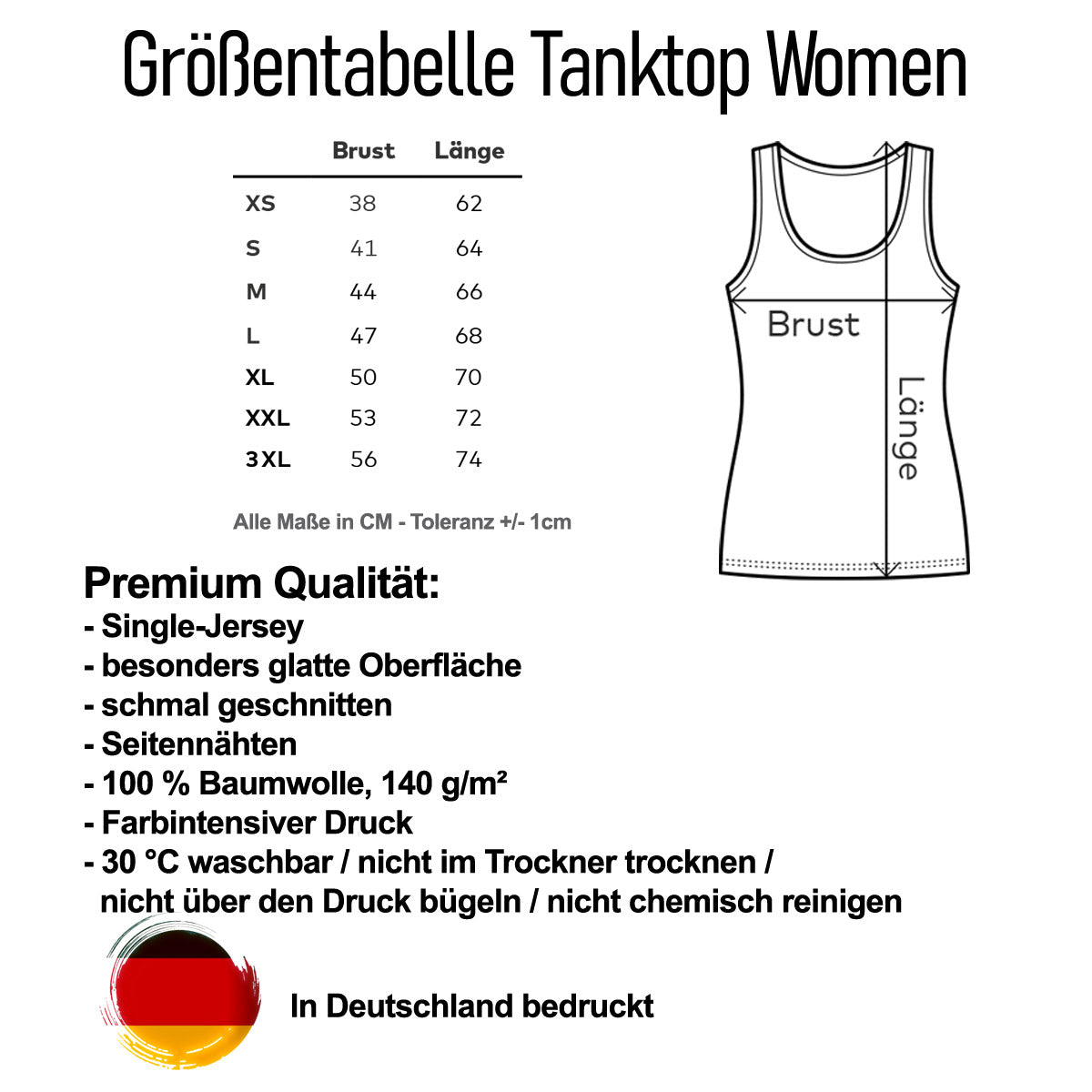 Top / Tanktop - Hot Cherry