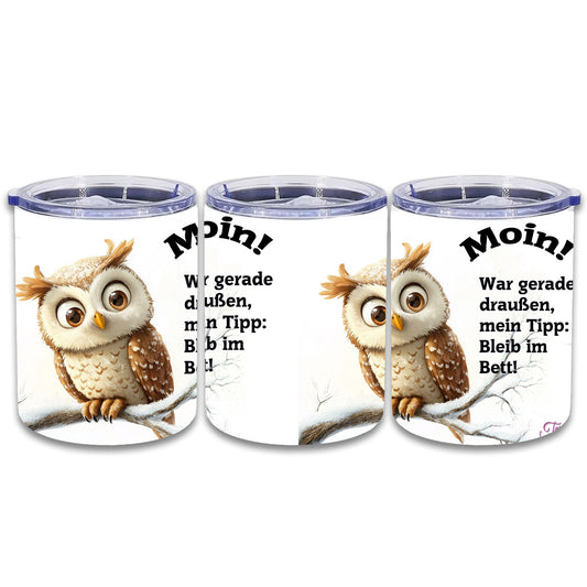 Edelstahl Thermokaffeebecher Moin Eule
