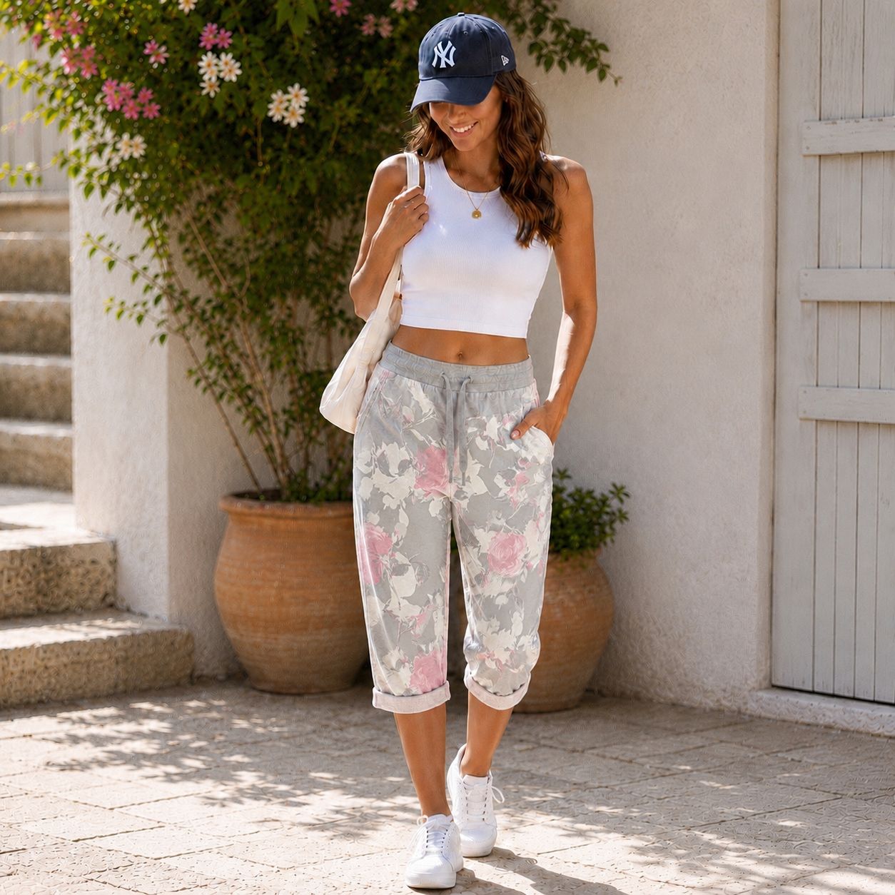 Hermine - Sommerhose Stoff - Tragbar von 38 -42 /44