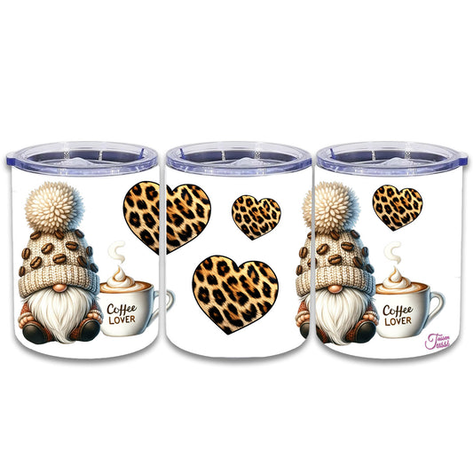 Edelstahl Thermokaffeebecher - Wichtel Kaffee Leo