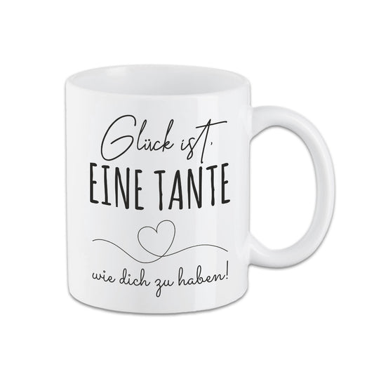 Tasse - Glück ist, eine Tante wie dich zu haben -