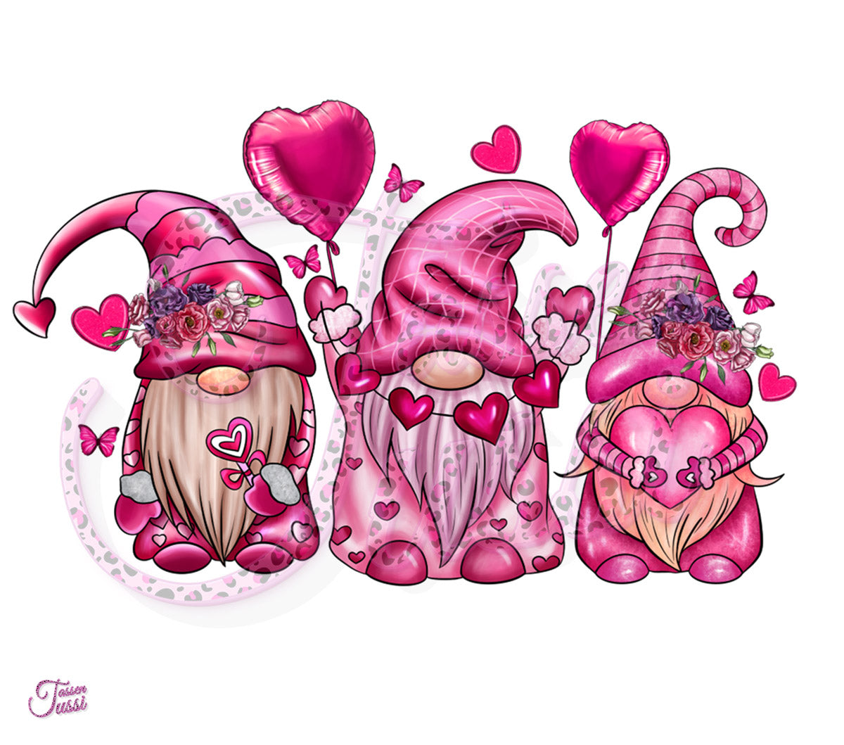 Edelstahl-Thermobecher - Wichtel Pink