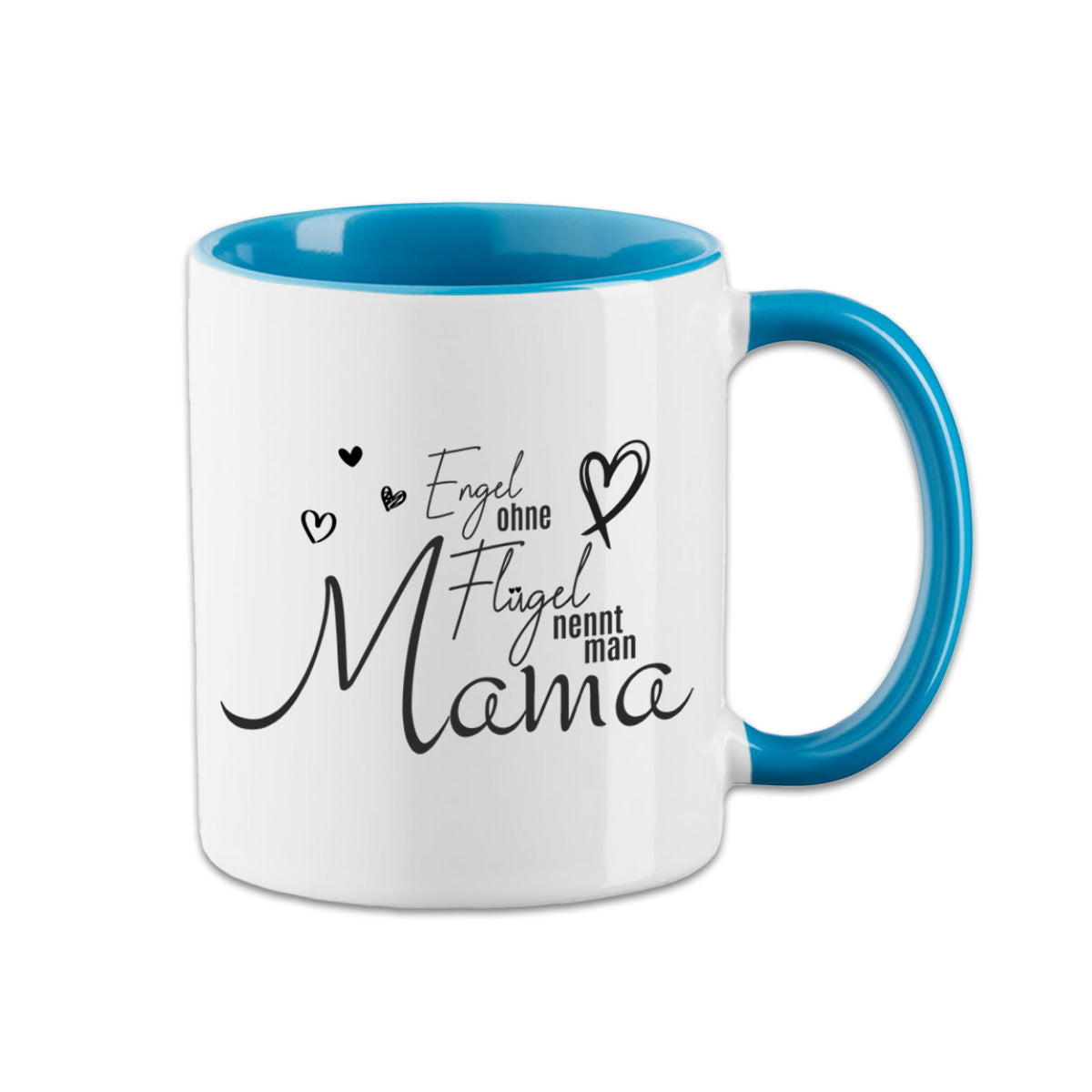 Tasse zum Muttertag - Engel ohne Flügel nennt man Mama -