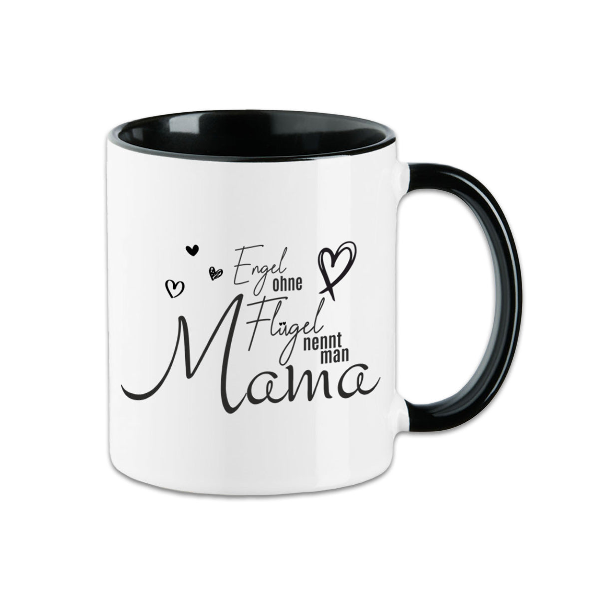 Tasse zum Muttertag - Engel ohne Flügel nennt man Mama -