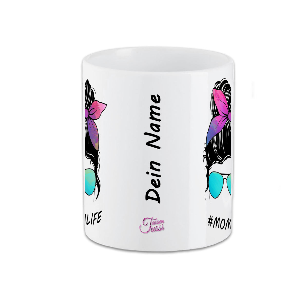 Momlife Tasse mit deinem Namen
