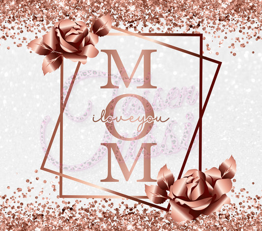 Edelstahl-Thermobecher - Mom I Love You