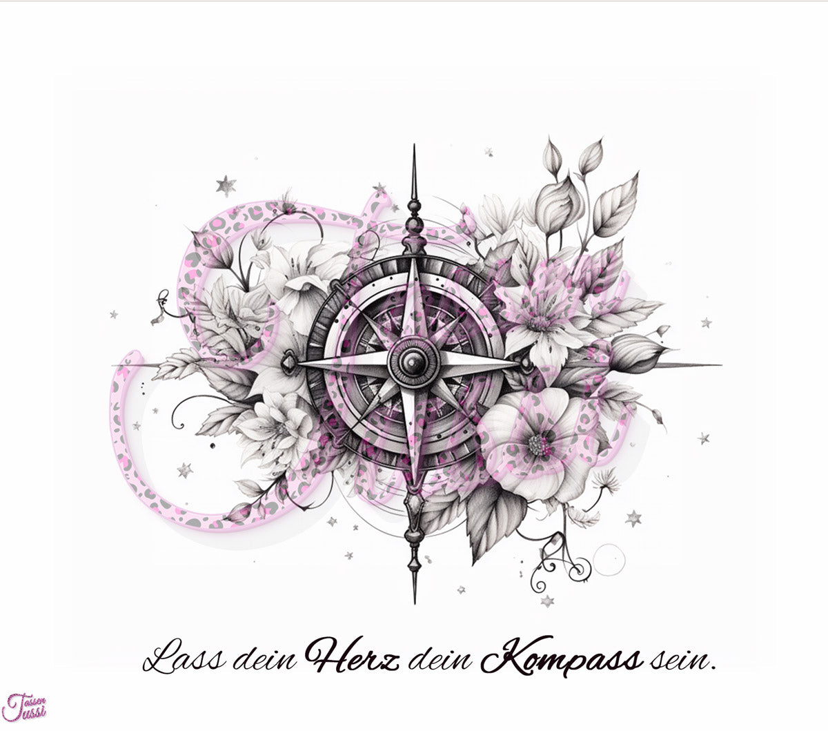 Edelstahl-Thermobecher - Kompass