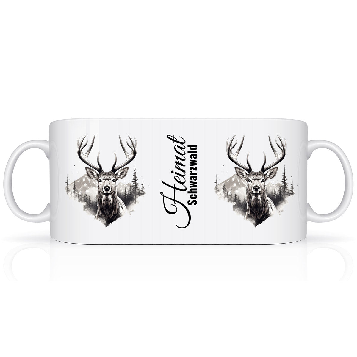 Tasse Schwarzwald mit Hirsch