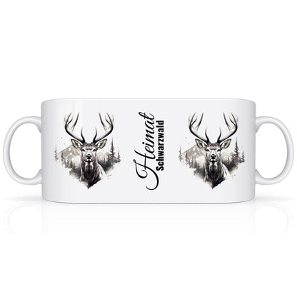 Tasse Schwarzwald mit Hirsch