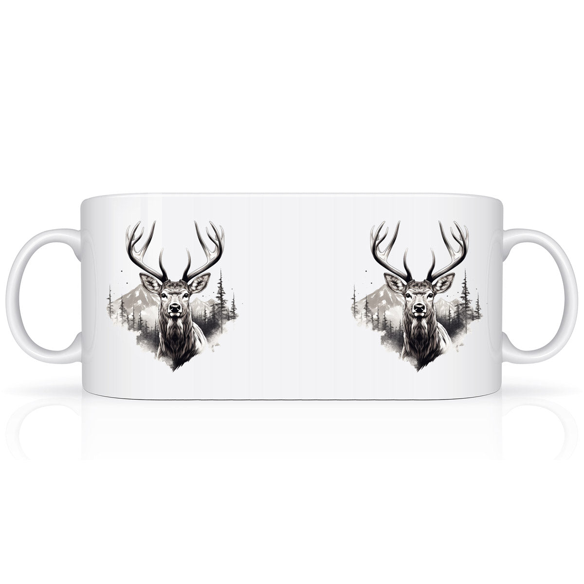 Tasse Schwarzwald mit Hirsch