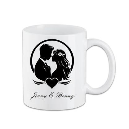 Tasse Scheiß auf Valentinstag Ich Liebe Dich jeden Tag