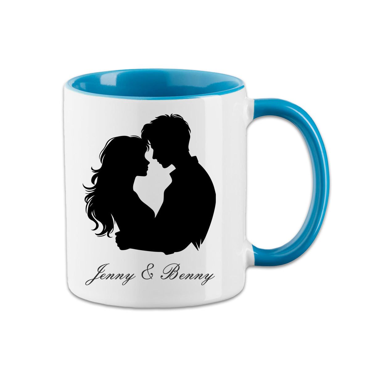 Tasse Scheiß auf Valentinstag Ich Liebe Dich jeden Tag