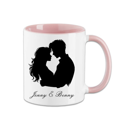 Tasse Scheiß auf Valentinstag Ich Liebe Dich jeden Tag