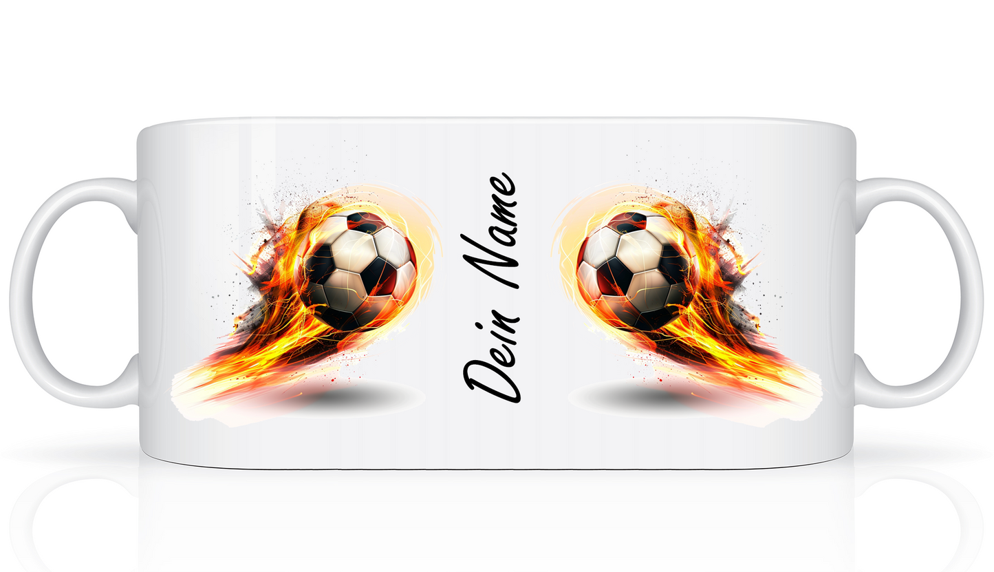 Tasse - Fussball Deutschland mit deinem Namen