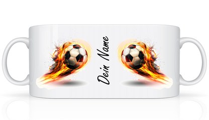 Tasse - Fussball Deutschland mit deinem Namen