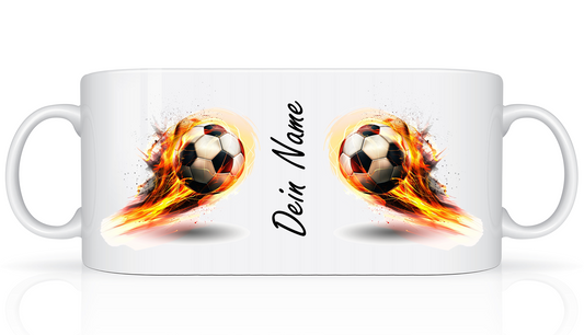 Tasse - Fussball Deutschland mit deinem Namen