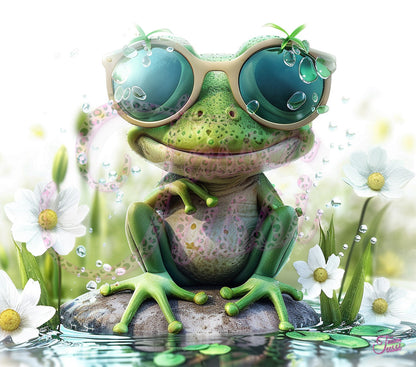 Edelstahl-Thermobecher - Cool Frog Frosch