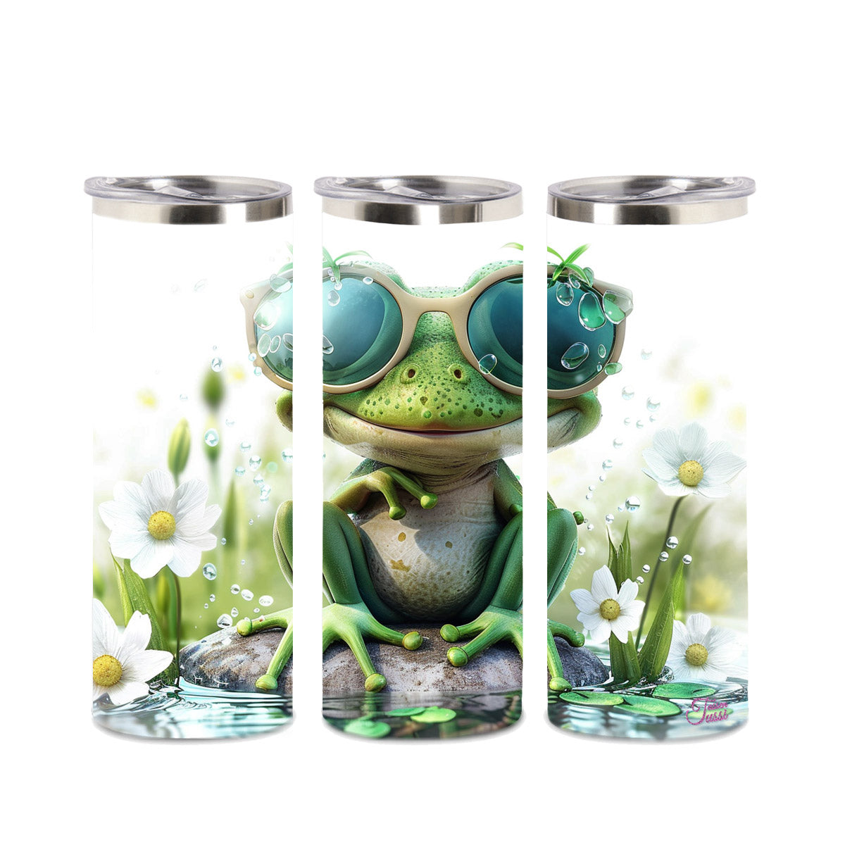 Edelstahl-Thermobecher - Cool Frog Frosch