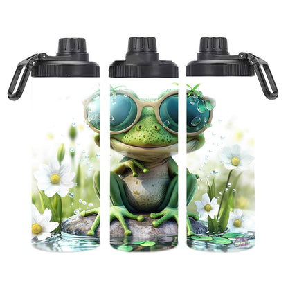 Edelstahl-Thermobecher - Cool Frog Frosch