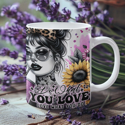 Tasse - Woman Motivationsspruch - Do what you love