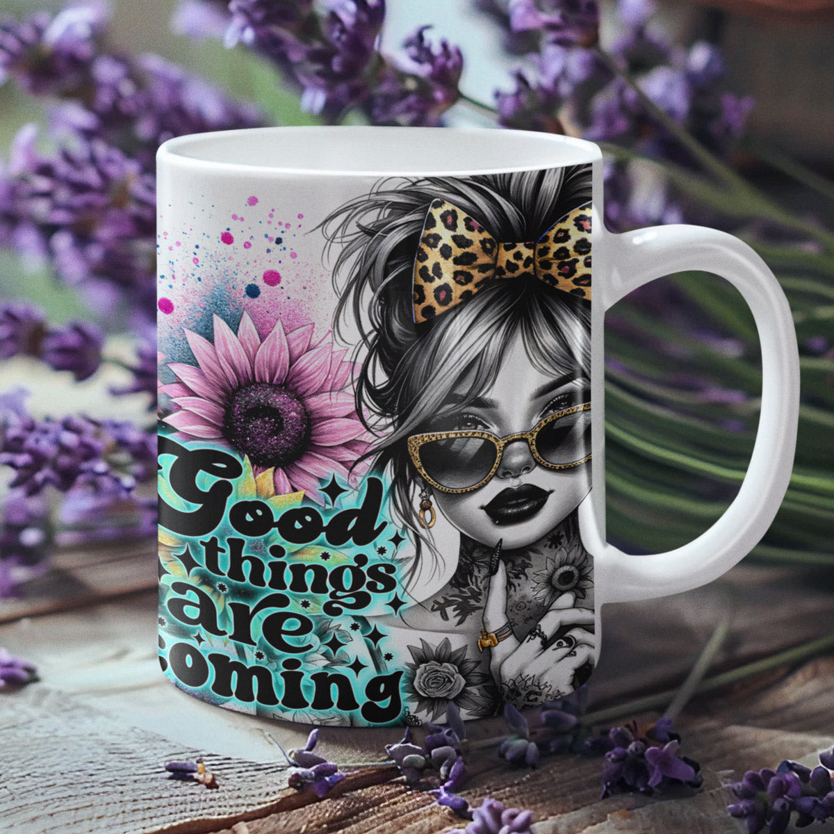 Tasse - Woman Motivationsspruch - Good Things are coming