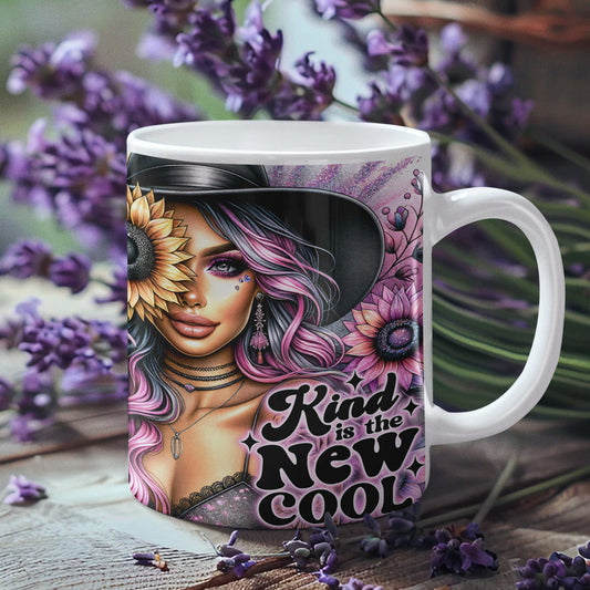 Tasse - Woman Motivationsspruch - Kind is the new cool