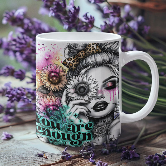 Tasse - Woman Motivationsspruch - You are enough