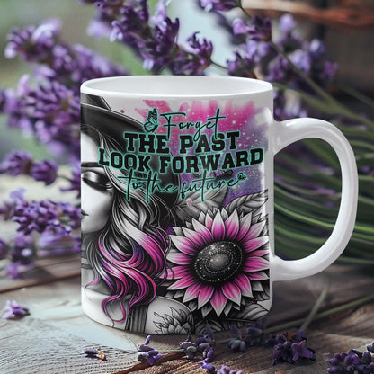 Tasse - Woman Motivationsspruch - Forget the past ....