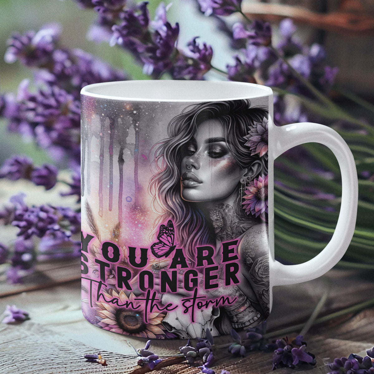 Tasse - Woman Motivationsspruch - You are stronger ...