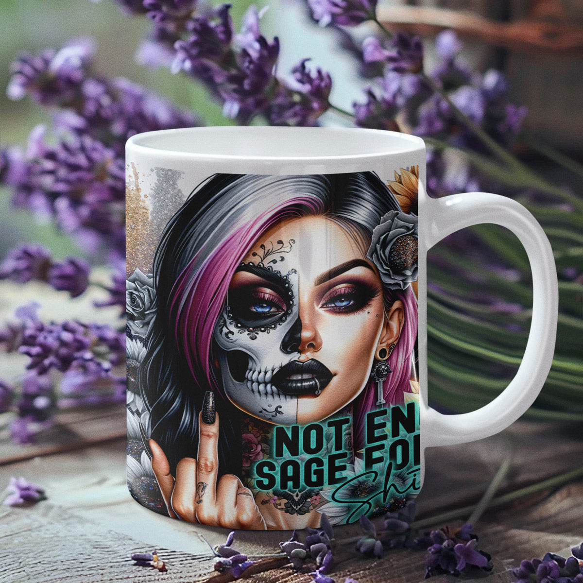 Tasse - Woman Motivationsspruch - Not enough sage for this shit