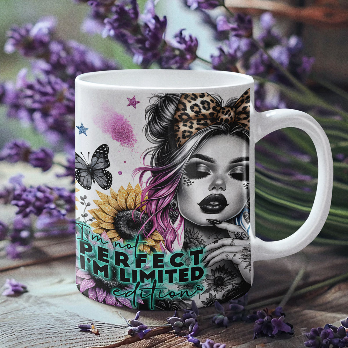 Tasse - Woman Motivationsspruch - I´m not perfect ...
