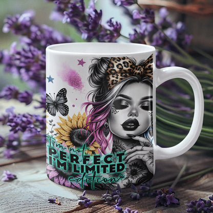 Tasse - Woman Motivationsspruch - I´m not perfect ...