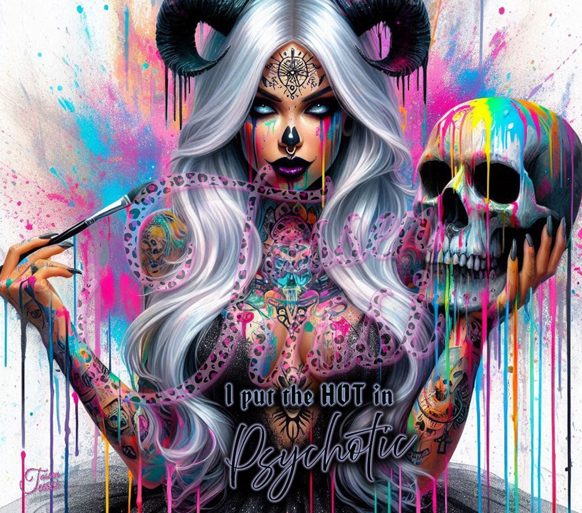 Edelstahl-Thermobecher - I  pure the Hot in Psychotic