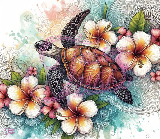 Edelstahl-Thermobecher - Turtle Schildkröte