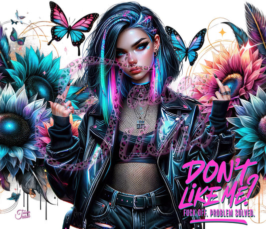 Edelstahl-Thermobecher metallic - Don´t like me