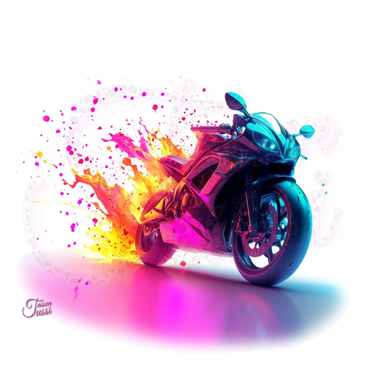 Edelstahl-Thermobecher - Motorrad Bike