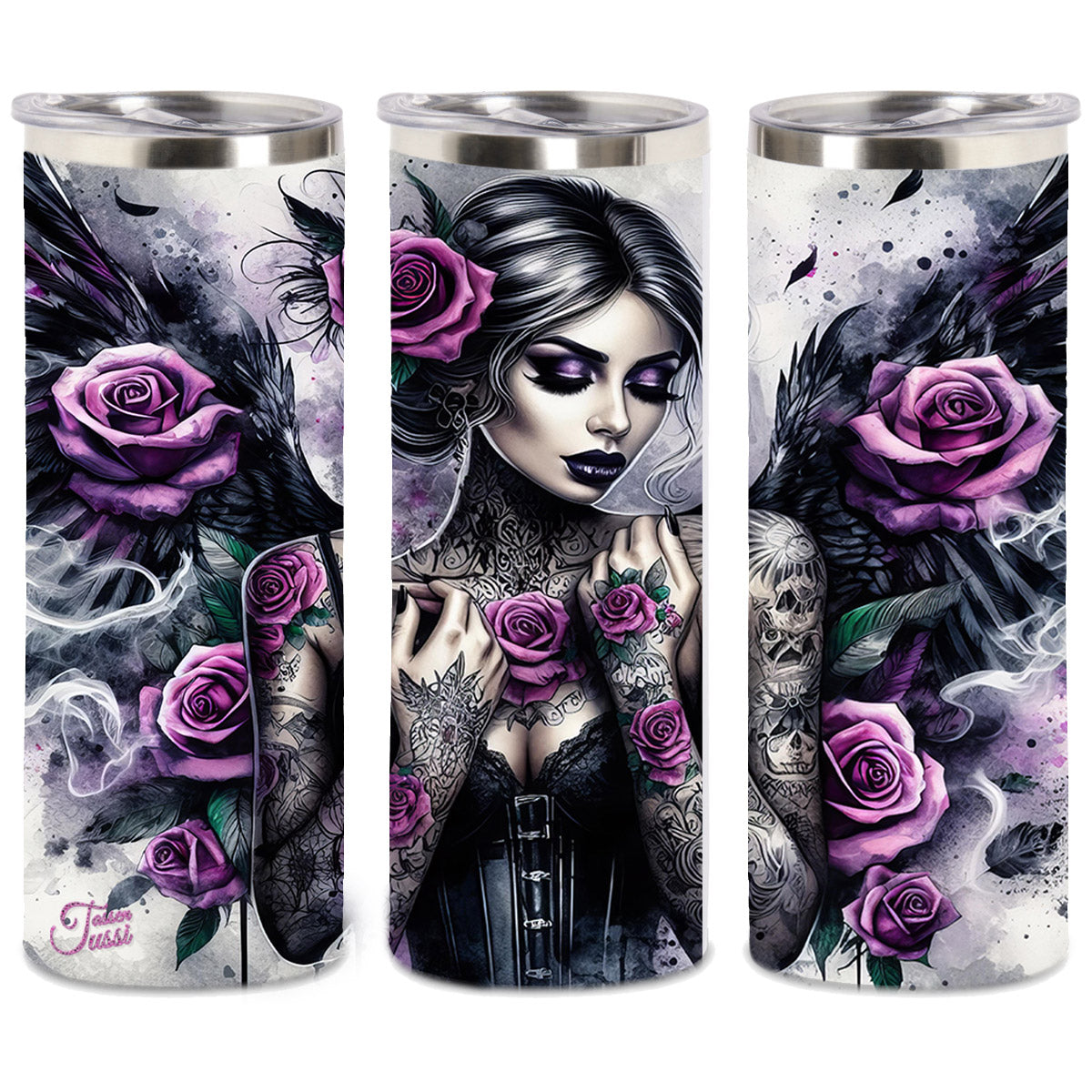 Edelstahl-Thermobecher - Angel Woman