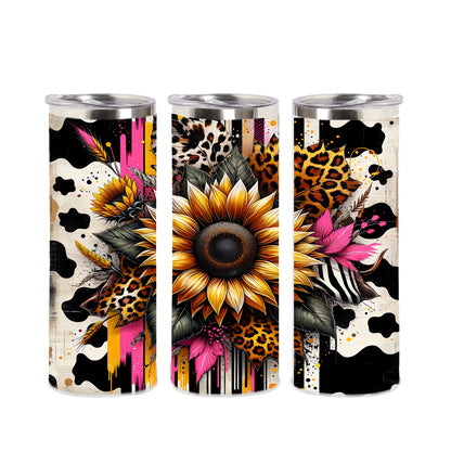 Edelstahl-Tumbler - Sunflower