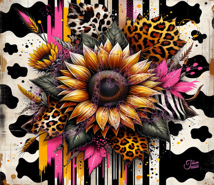 Edelstahl-Tumbler - Sunflower
