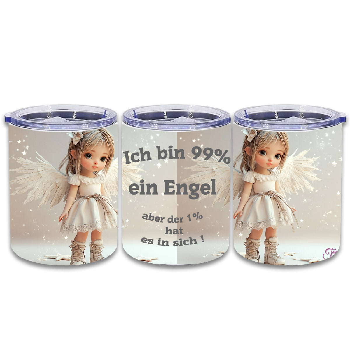 Edelstahl Thermokaffeebecher  99% Engel