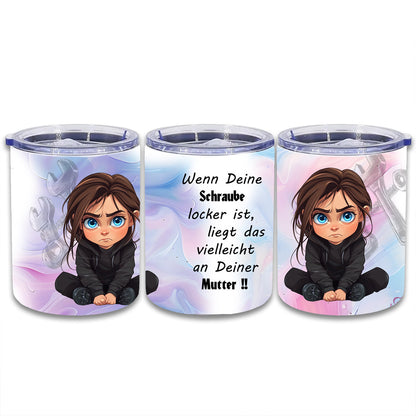 Edelstahl Thermokaffeebecher  Schraube locker ...