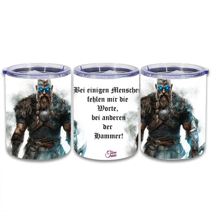 Edelstahl Thermokaffeebecher Wikinger
