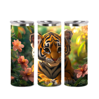 Edelstahl-Thermobecher  -  Never lose your roar