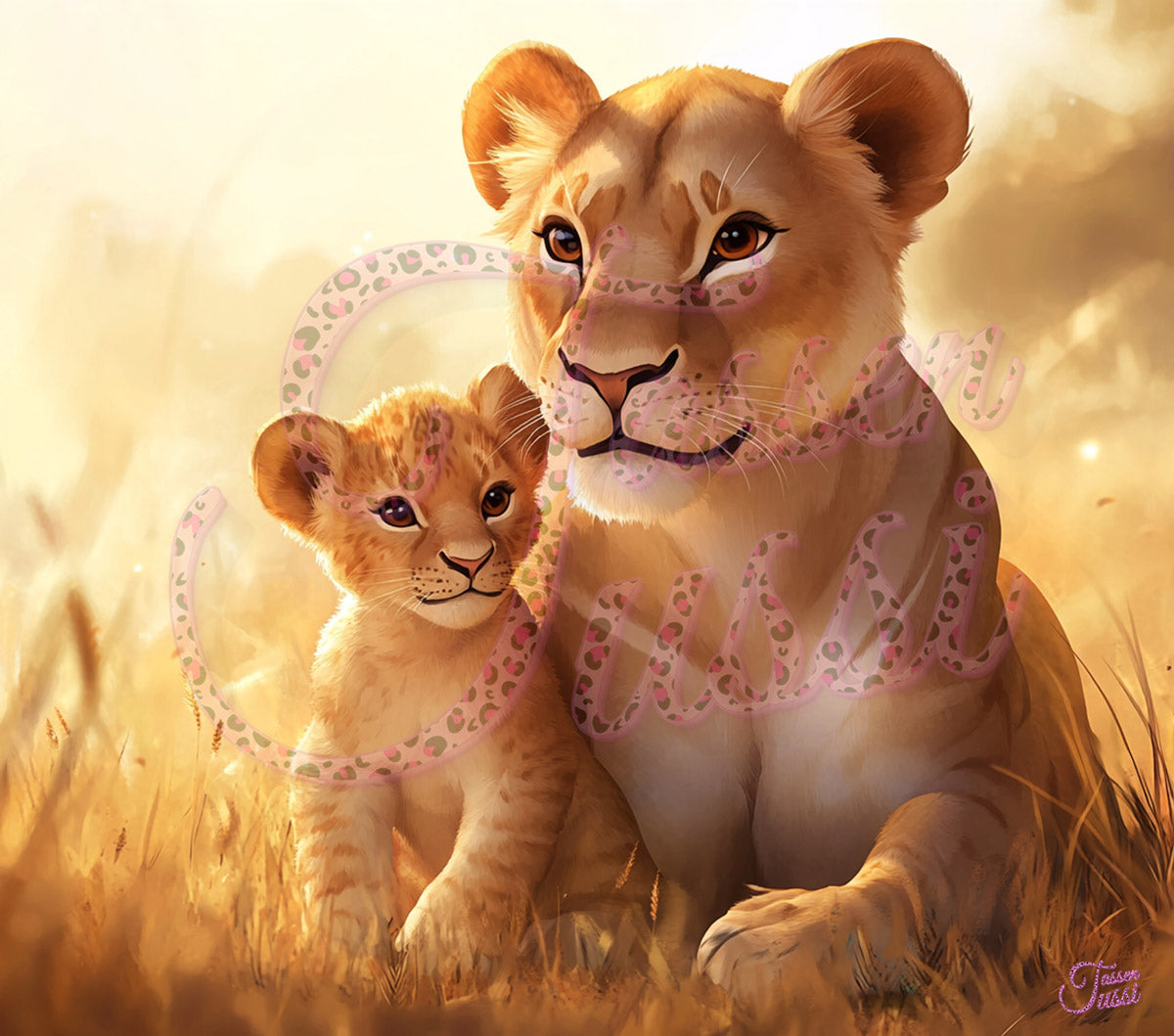 Edelstahl-Thermobecher  - Lions Mama