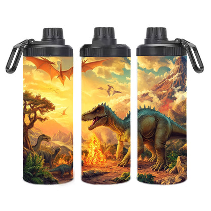 Edelstahl-Thermobecher  - Dinosaurier