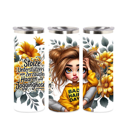 Edelstahl-Thermobecher  - Bad Hair Day .....