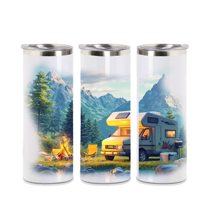 Edelstahl-Thermobecher  - Camping